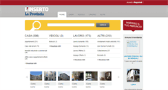 Desktop Screenshot of inserto.laprovincia.it